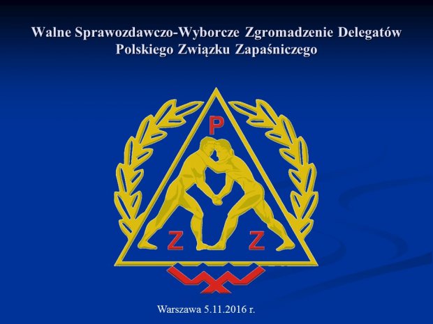 Baner Walnego Sprawozdawczo - Wyborczego PZZ, 5.11.2016 r.