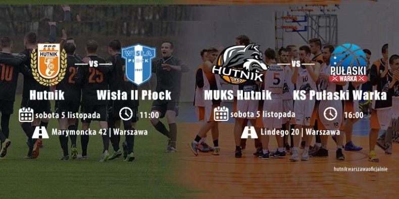 Hutnicy - piłkarze i koszykarze