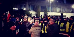 Protest przed Sejmem - 16-12-2016