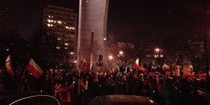 Protest przed Sejmem - 16-12-2016