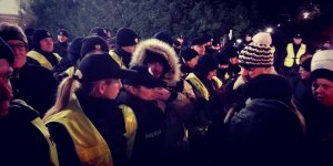 Protest przed Sejmem - 16-12-2016