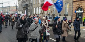 demonstracja 17.XII.2016 w Warszawie