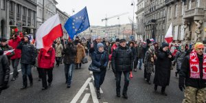 demonstracja 17.XII.2016 w Warszawie