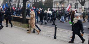 demonstracja 17.XII.2016 w Warszawie