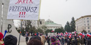 demonstracja 17.XII.2016 w Warszawie