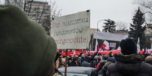 demonstracja 17.XII.2016 w Warszawie