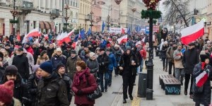 demonstracja 17.XII.2016 w Warszawie