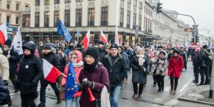 demonstracja 17.XII.2016 w Warszawie