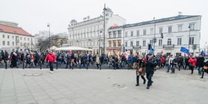 demonstracja 17.XII.2016 w Warszawie