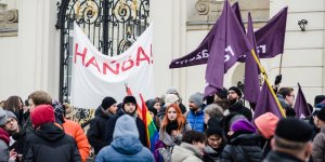 demonstracja 17.XII.2016 w Warszawie