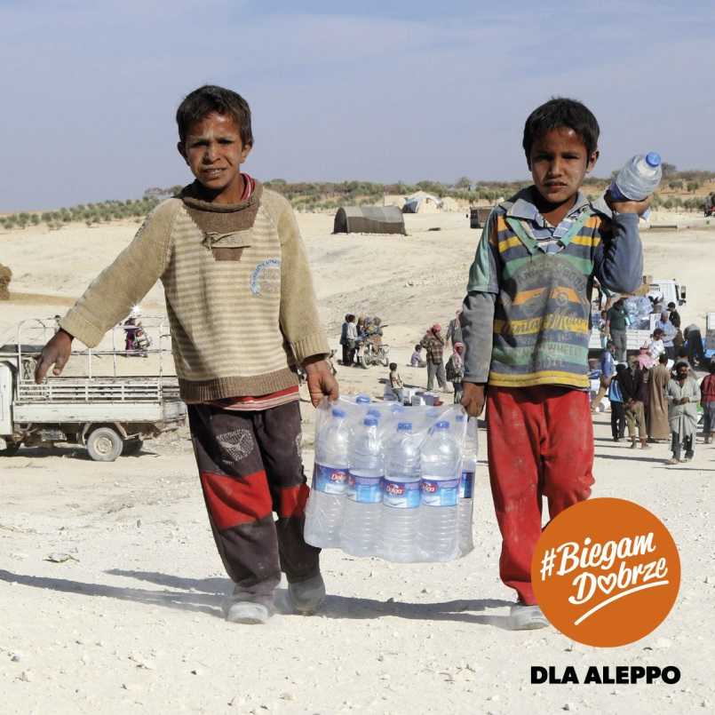 Biegam dobrze dla Aleppo