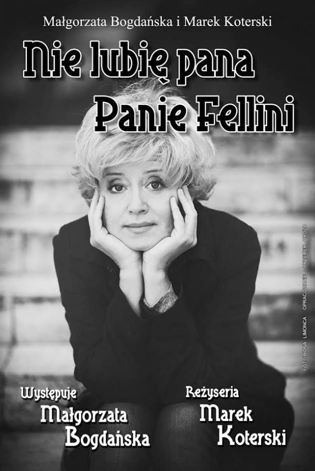 Nie lubię pana panie Fellini - plakat