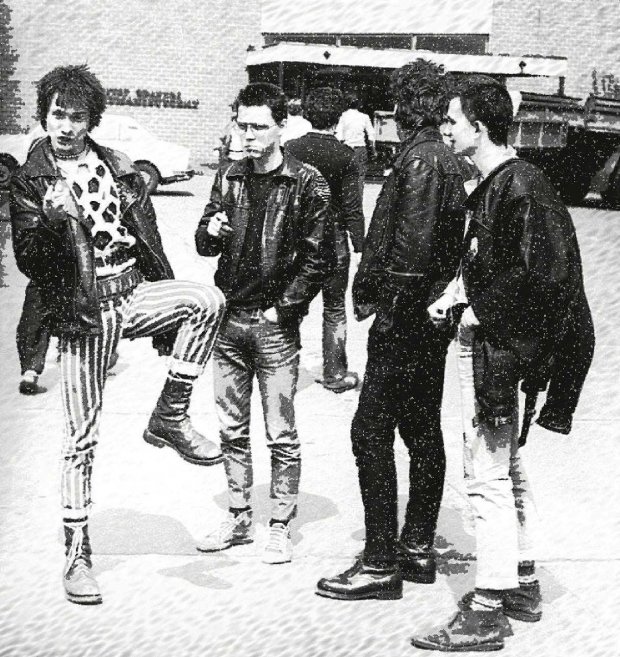Punkrokowcy z lat 80.