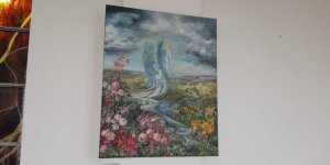 Anioły - wystawa Stanisławy Pietrzak-Krupińskiej w kościele św. Jana z Dukli