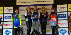 Wręczanie wyróżnień - Maratony Lang Team MTB w Wilanowie