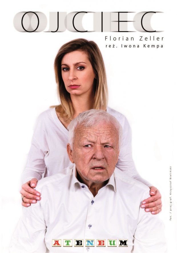 Ojciec - plakat ze spektaklu