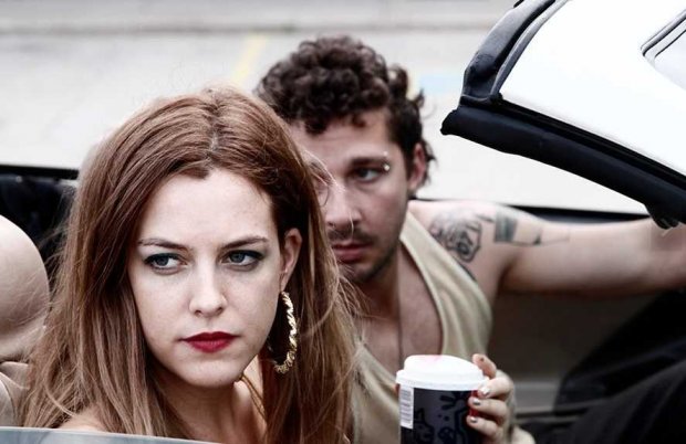 Riley Keough i Shia LaBeouf - aktorzy