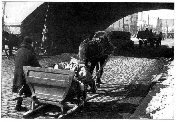 Ulica Targowa rok 1940 - wiadukt przy Mackiewicza