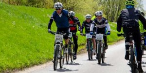 Na trasie wyścigu MTB - Wilanów 2017
