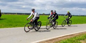 Na trasie wyścigu MTB - Wilanów 2017