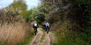 Na trasie wyścigu MTB - Wilanów 2017