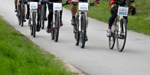 Na trasie wyścigu MTB - Wilanów 2017