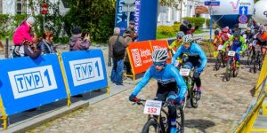 Na trasie wyścigu MTB - Wilanów 2017