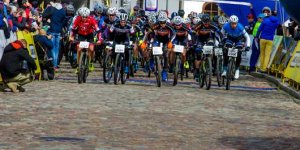 Na trasie wyścigu MTB - Wilanów 2017