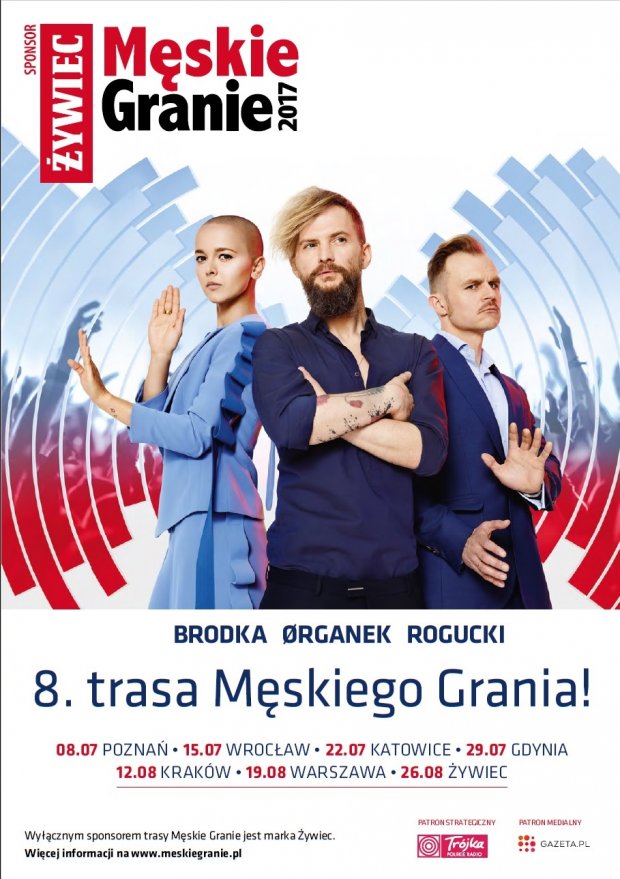 Plakat Męskiego Grania 2017