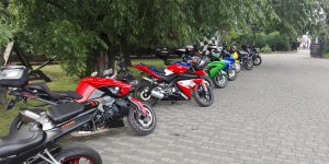 Rajd Syreny - motocykliści i motocykle