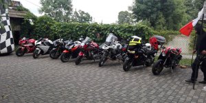 Rajd Syreny - motocykliści i motocykle