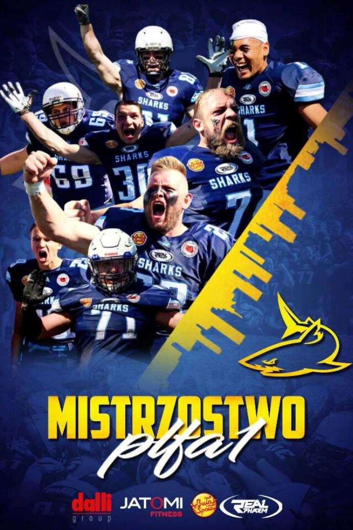 Plakat Warsaw Sharks