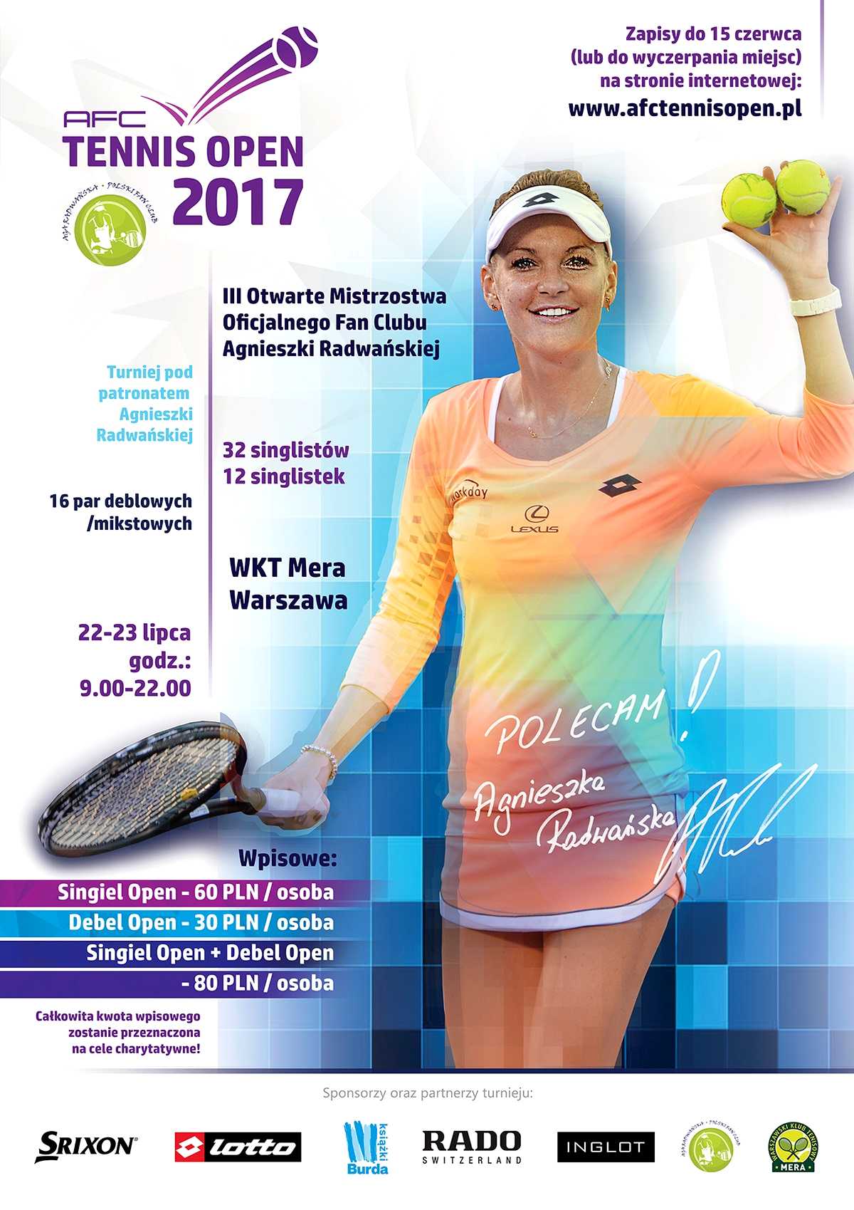 Tennis Open 2017 - plakat
