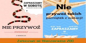 Nie przywoź z wakacji - plakat
