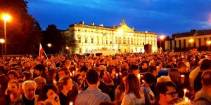 Fotoreportaż spod Sądu Najwyższego 17 VII 2017