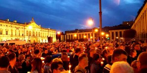 Fotoreportaż spod Sądu Najwyższego 17 VII 2017