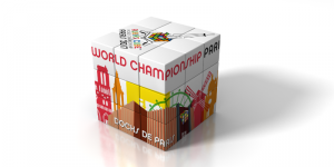 Kostka Rubik na mistrzostwa zw wieżą Eifla