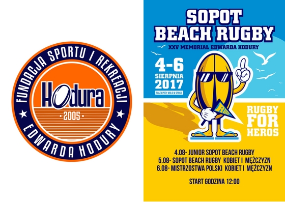 Plakat Sopot Beach Rugby