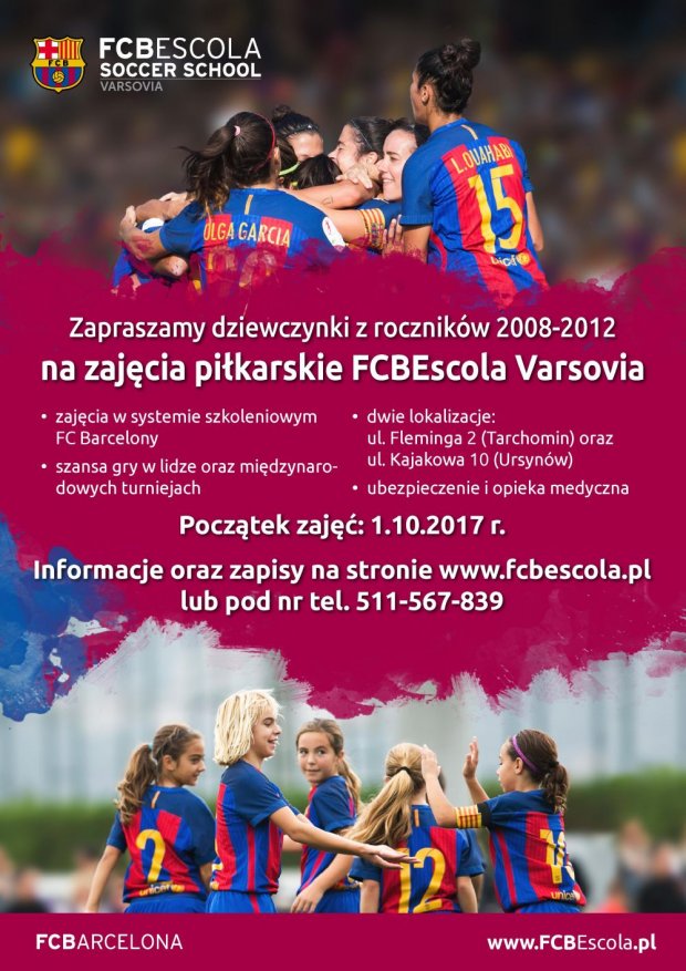 oficjalna szkoła piłkarska FC Barcelony