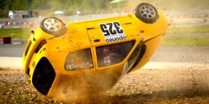 5 runda MPRC 27.08.2017 - groźnie wyglądający wypadek Darka Sobeckiego (jeździ również w barwach Warszawa.pl) . Mimo trzech obrotów kierowcy nic się nie stało. Auto lekko poturbowane. Najlepsze zdjęcia sezonu. Najefektowniejszy kierowca sezonu.