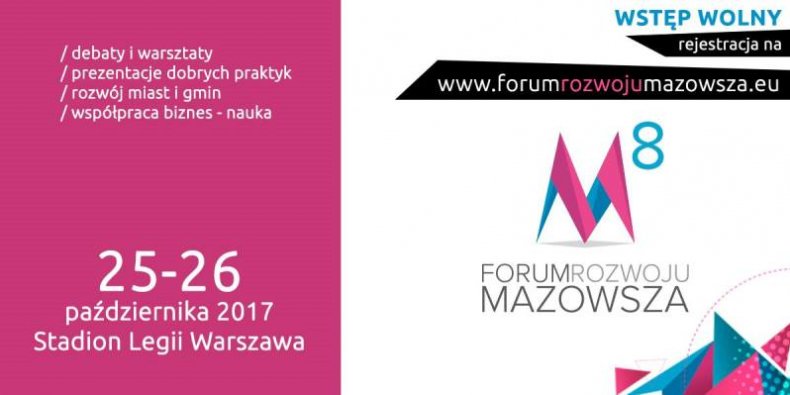 Forum Rozwoju Mazowsza - zaproszenie