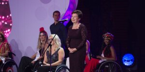 Miss Wheelchair World 2017 - prezydent Warszawy Hanna Gronkiewicz-Waltz