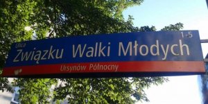 Tabliczka MSI ul. Związku Walki Młodych