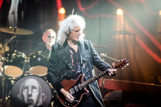 Brian May w Łodzi