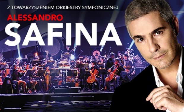 Plakat koncertu Alessandro Safiny
