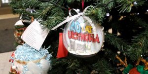 Choinka na Ursynowie w Urzędzie Dzielnicy