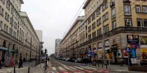 Ulica Nowowiejska od ul. Waryńskiego do Placu Politechniki