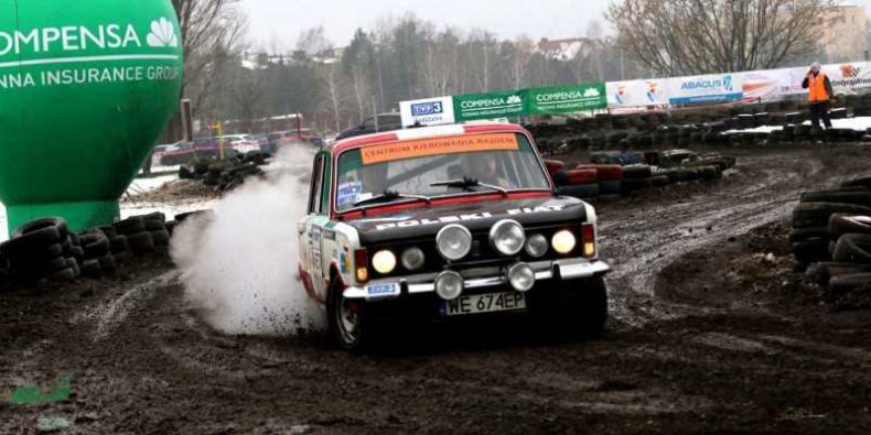 Polski Fiat 125p - Rajd Barbórka 2017