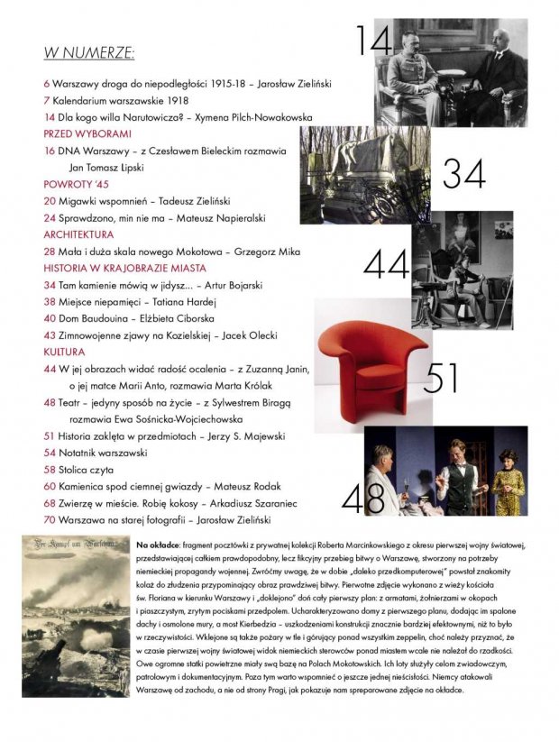 STOLICA nr 2-18 - spis treści