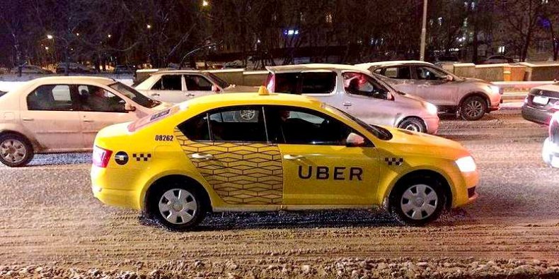 Uber w Moskwie